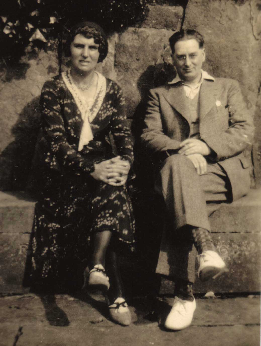 Fred with wife Harriet Forrest